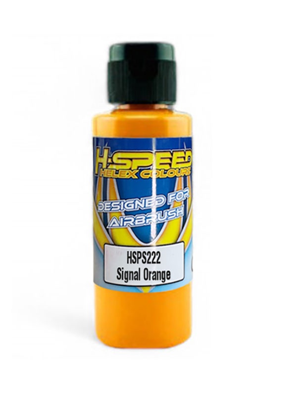H-SPEED Lexan Airbrush Farbe 60 ml Signalorange / Signal Orange HSPS222