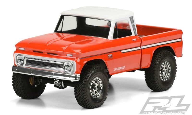 Pro-Line Chevrolet C-10 Karo klar (Cab&Bed) Für SX10 Trail Hocho 12.3 (313 mm Radstand) 3483-00 - Abbildung 1