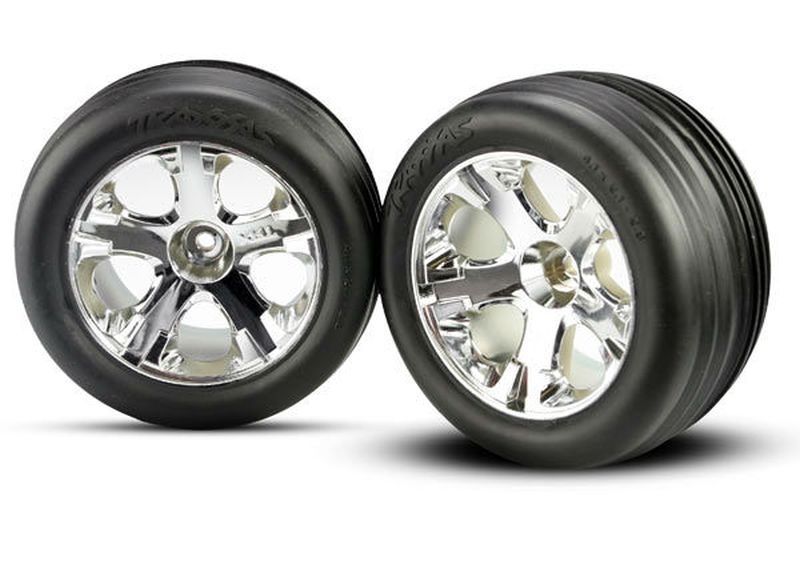 Traxxas Reifen verklebt auf Felge 3771