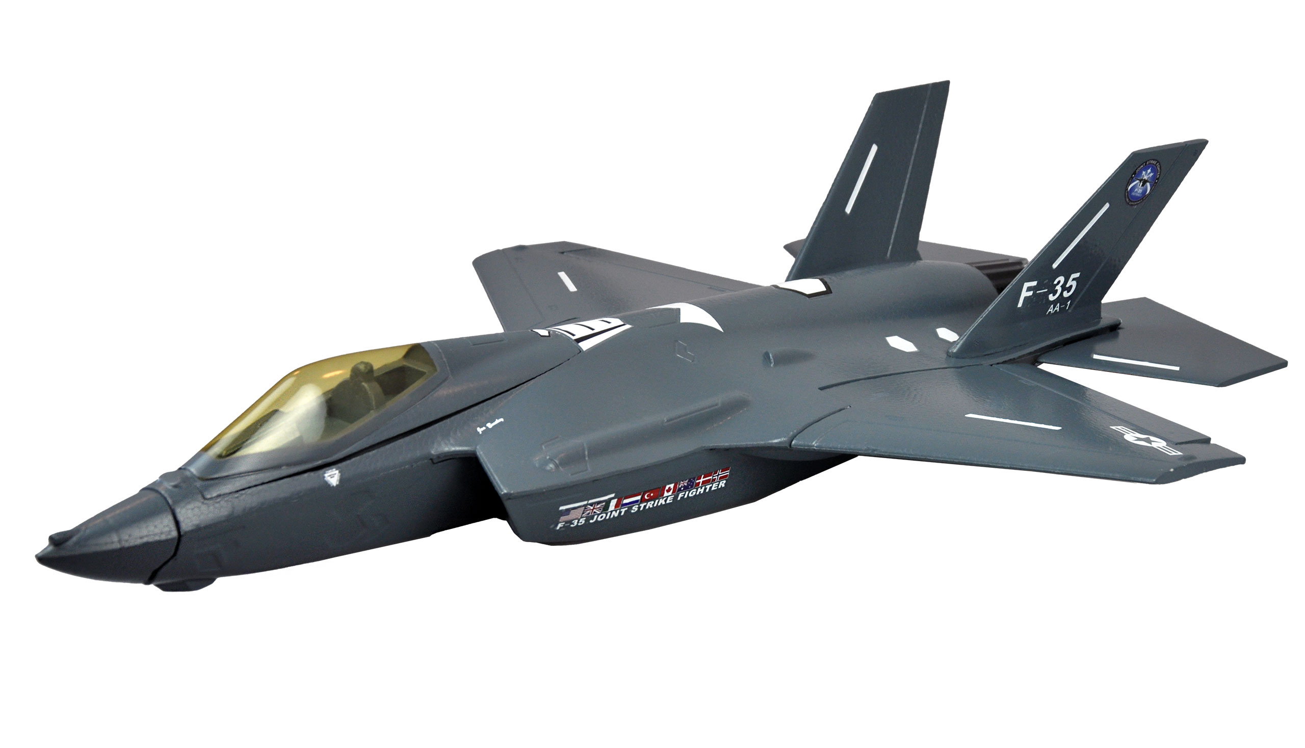 Amewi AMXFlight F-35 Jet EPO PNP grau 24116 - Abbildung 1