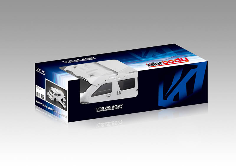 KB48408 Furious Angel Karosserie Weiß 195mm RTU