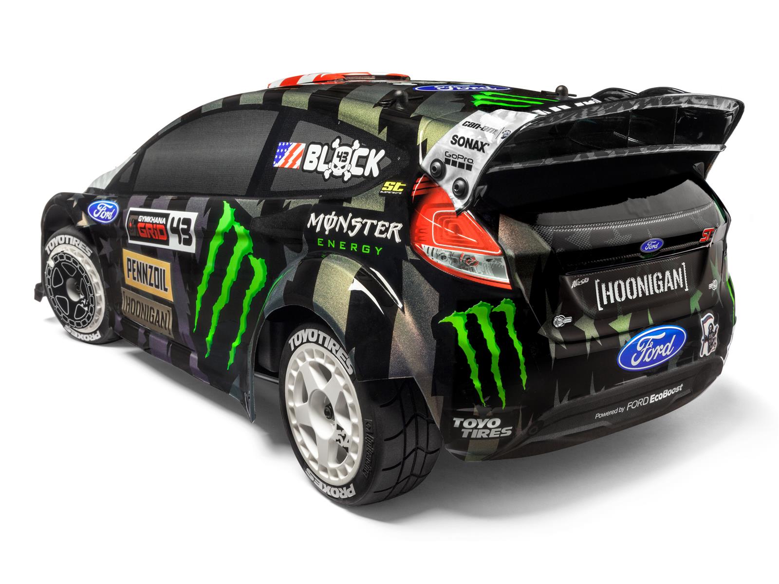 HPI WR8 Flux Ken Block Gym8 Ford Fiesta ST RX43 120036