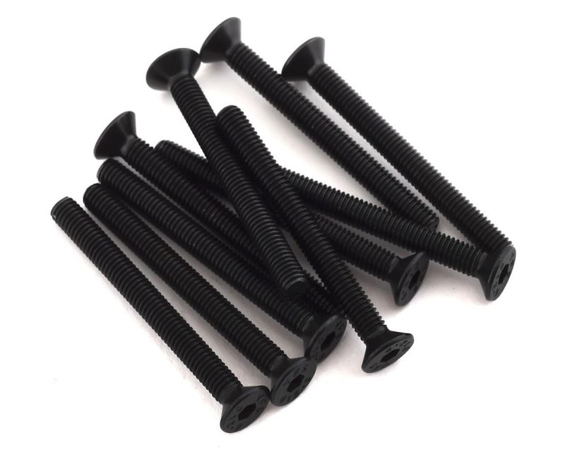 ProTek RC 3x20mm High Strength Flachkopfschrauben (10)  PTK-H-2209