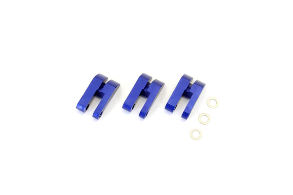 Kyosho KUPPLUNGSBACKEN FUER 3 BACKEN 1:8 KUPPLUNG (ALU BLAU) IFW136
