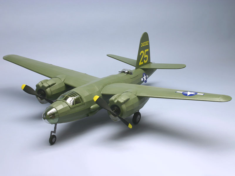 Dumas B-26 Marauder Balsabausatz 323