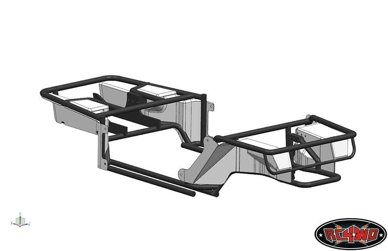 RC4WD Inner Fender Set for Axial Wraith Z-B0042