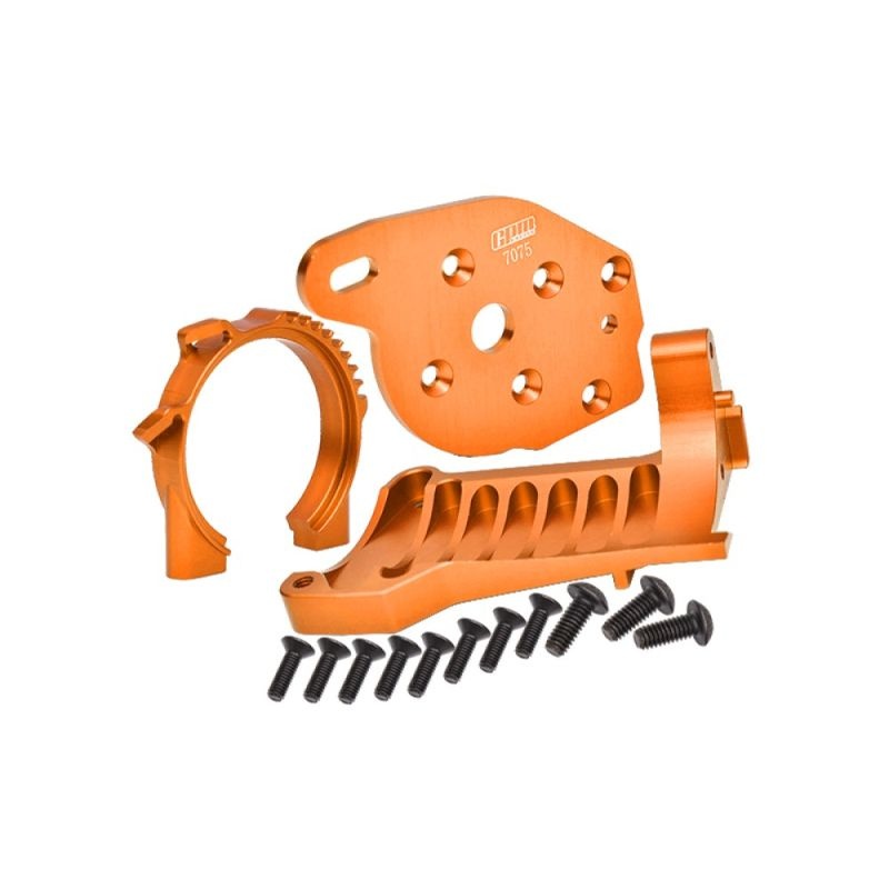 GPM Aluminium Motorbefestigung orange TRX MAXX TXMS018NOR