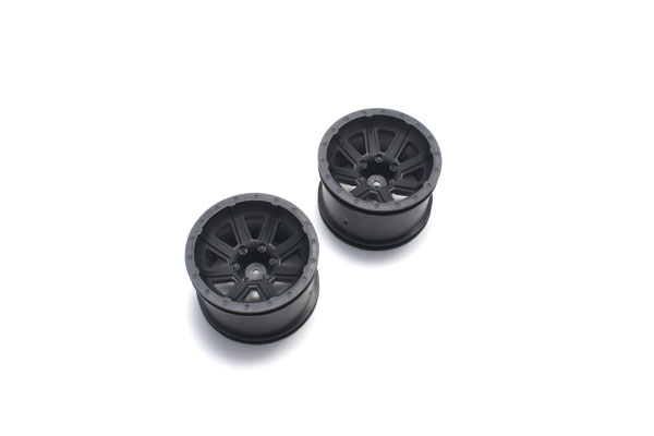Kyosho FELGEN RAGE VE SCHWARZ (2) FAH301BK