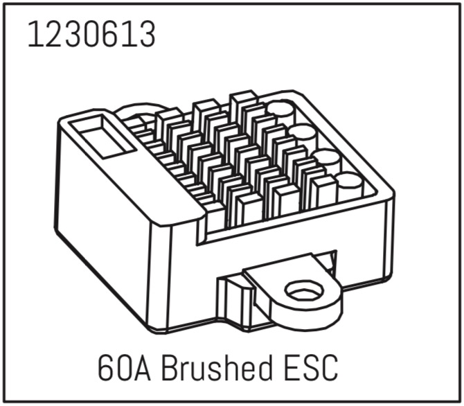 Absima 60A Crawler brushed Fahrtenregler 1230613