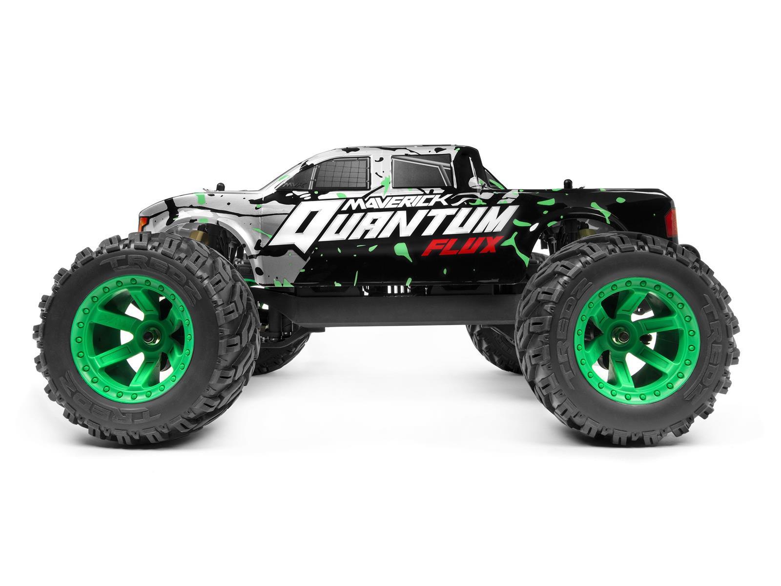 Maverick Quantum MT Flux 80A Silver RTR 1/10 Brushless Monstertruck 150203