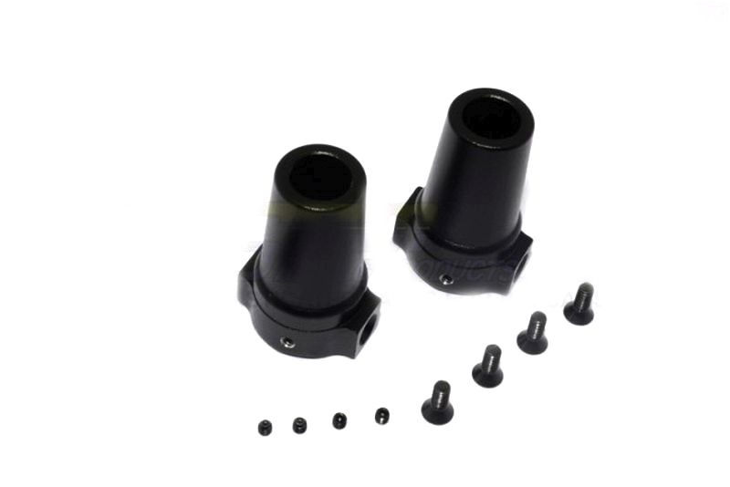 GPM Alu Achsadapter schwarz Axial Wraith