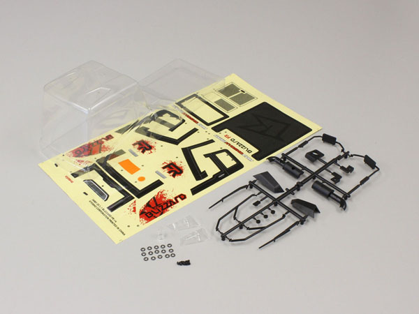 Kyosho KAROSSERIE BLIZZARD FR, OHNE LACKIERUNG BL60