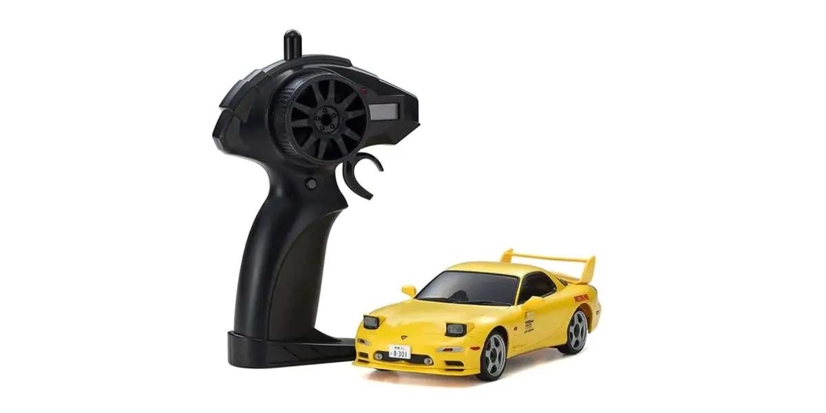Kyosho First Mini-Z 1:28 Initial-D Mazda RX-7 FD3S Yellow 66603A - Abbildung 1