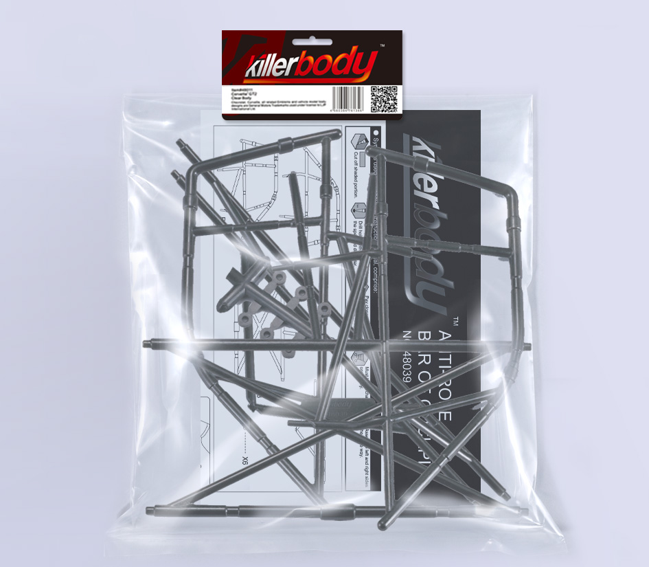 KB48039 Überrollkäfig Cockpit (für 1/10 SCT)