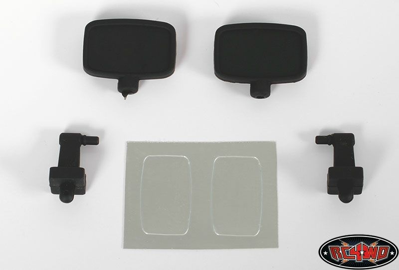RC4WD Super Scale 1/10 Rubber Mirror (Style B) Z-S0924
