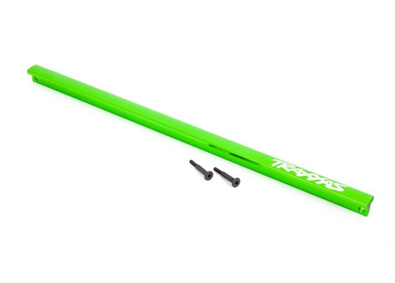 Traxxas Chassis Brace (T-Bar) 6061-T6 Alu grün + Schrauben 9523G