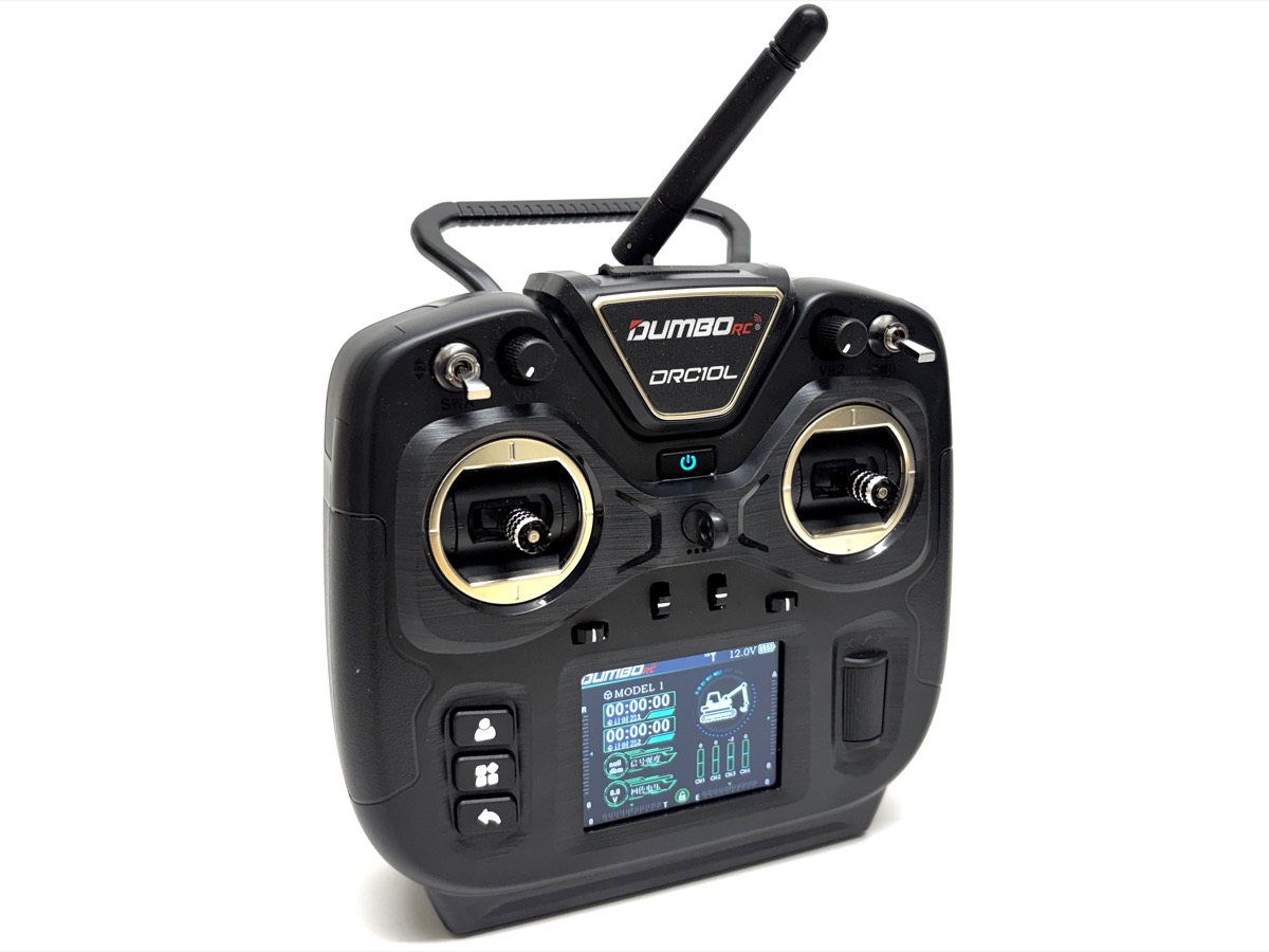 DumboRC 10-Kanal Stickfernsteuerung DRC10L incl. Empfänger 2.4GHz - Abbildung 2