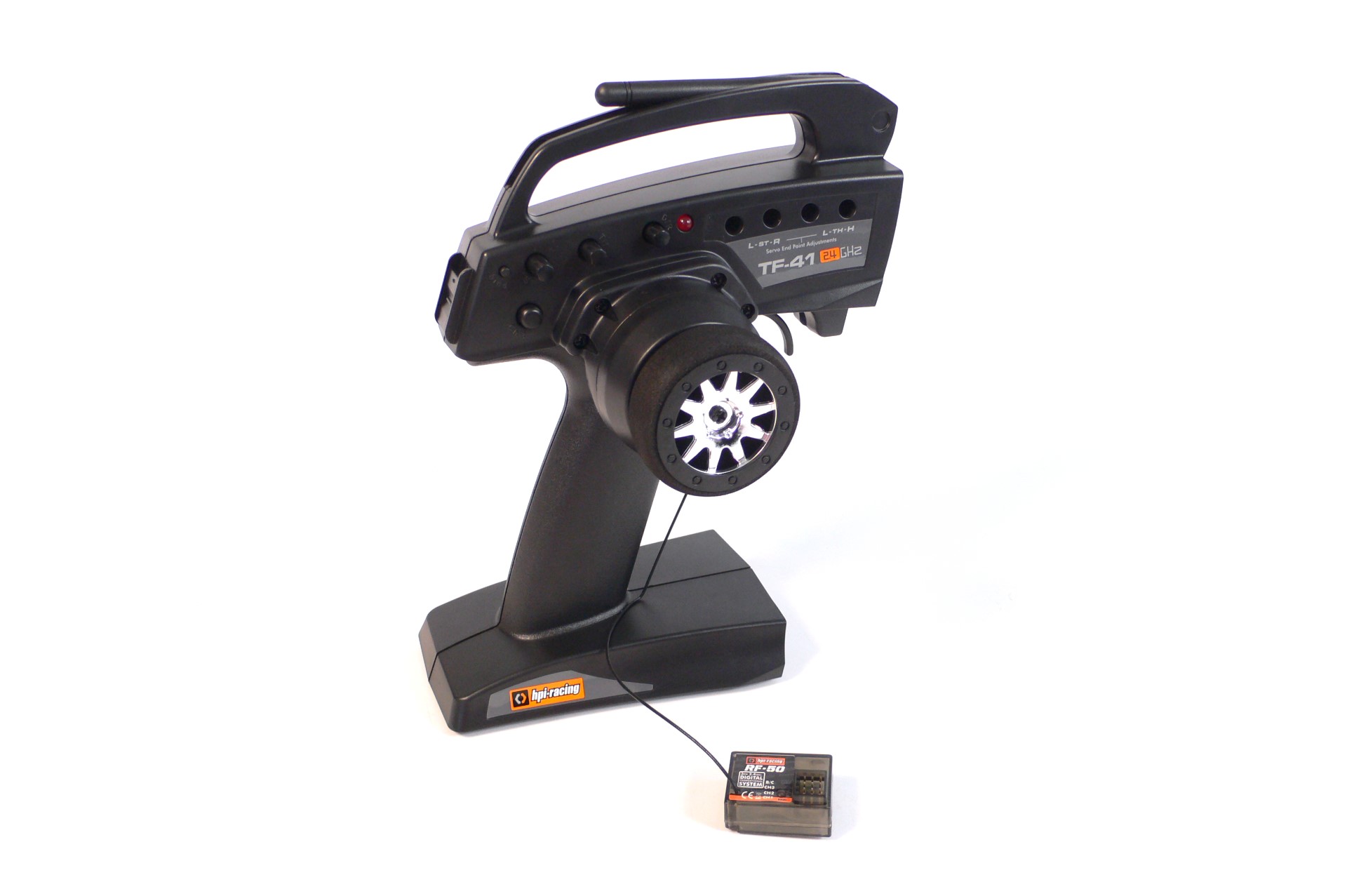 HPI Fernsteuerung TF-41 3-Kanal 2,4GHz incl. RF-50 Empfänger Pistolensender - Abbildung 1