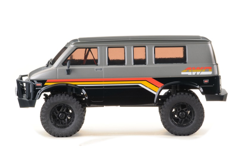 Absima 1:18 RC Mini PRO EVO Crawler "Rock Van V2" gunmetal 4WD RTR 18029V2