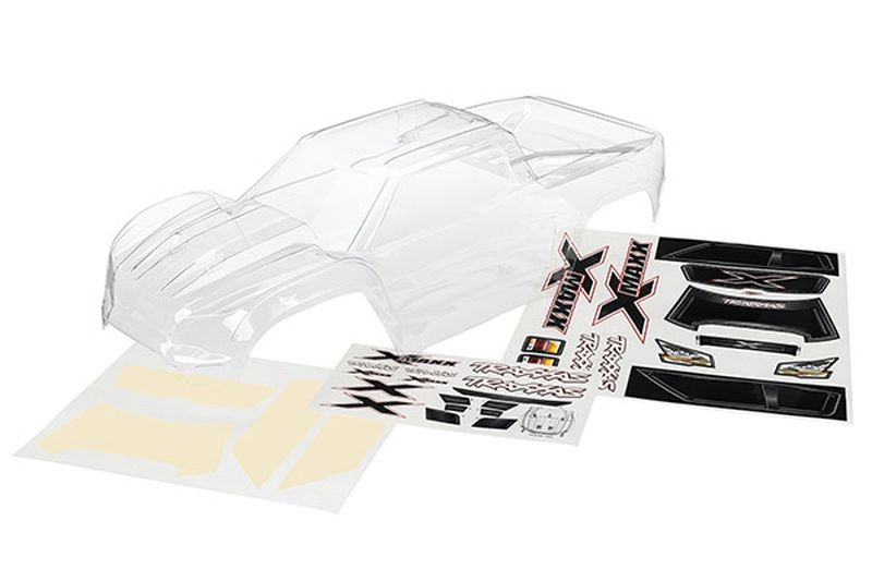 Traxxas Karosserie, XMAXX (klar, unausgeschnitten, unlackiert) 7711 - Abbildung 1