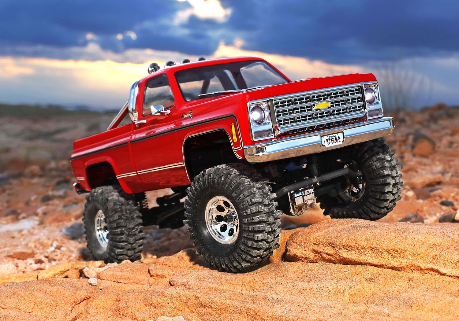 TRAXXAS TRX-4M Chevy K10 4x4 High Trail rot 1/18 Crawler RTR 97064-1 - Abbildung 10