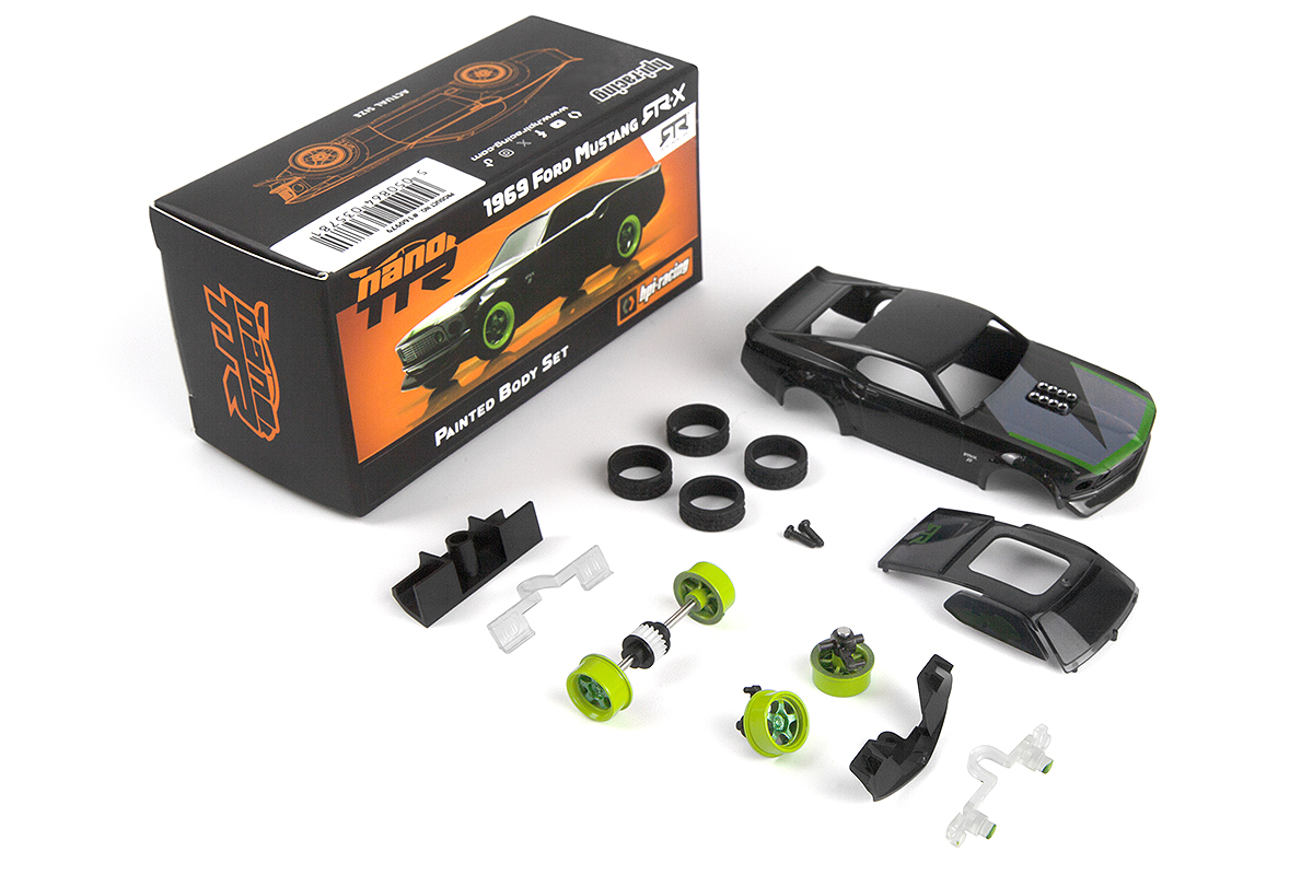 HPI nano-TTR 1969 Ford Mustang RTR-X Karosserie Set lackiert HP160979 - Abbildung 1