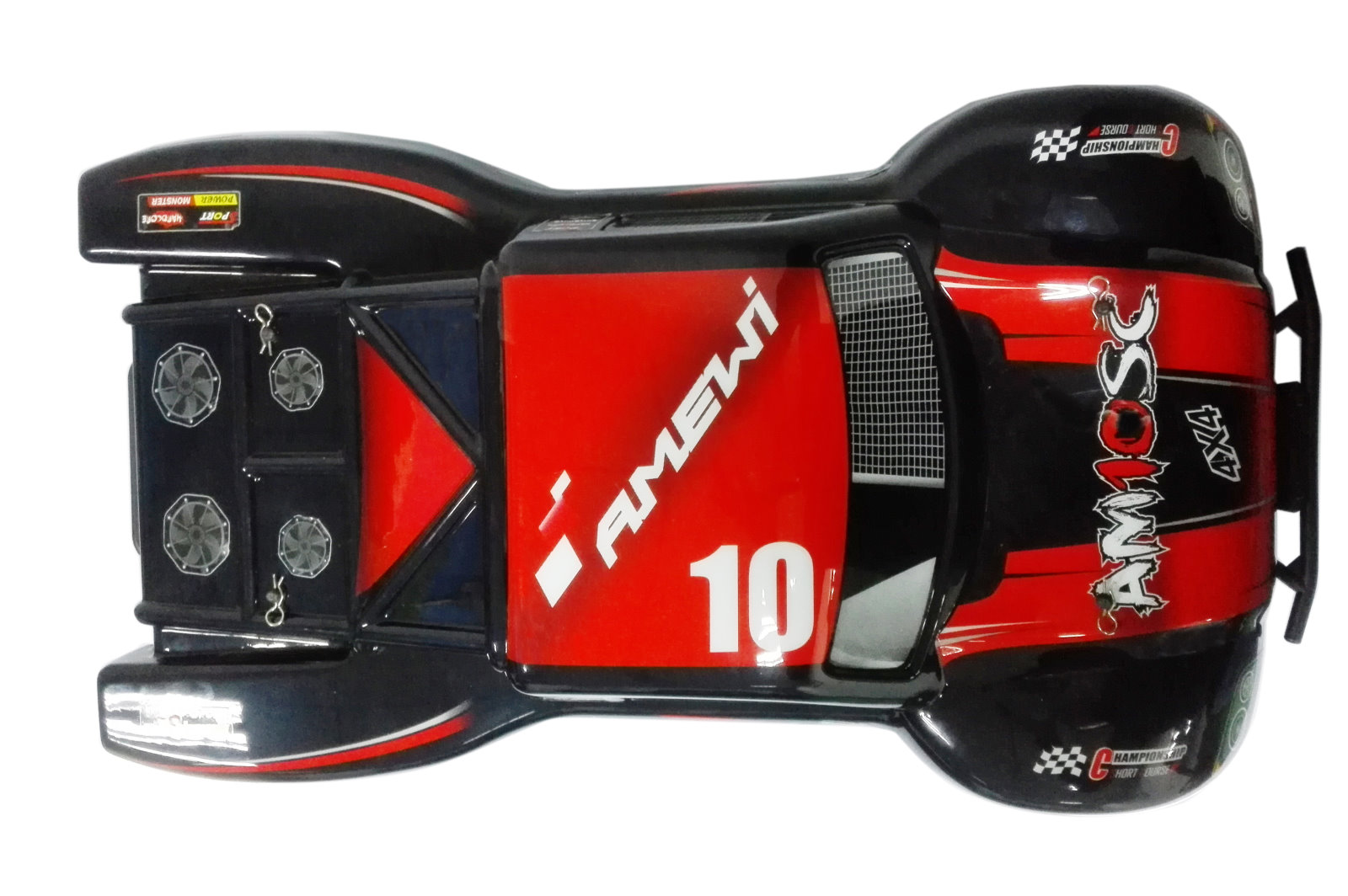 Amewi AM10SC V2 RED M1:10 4WD Brushless SCT 22192