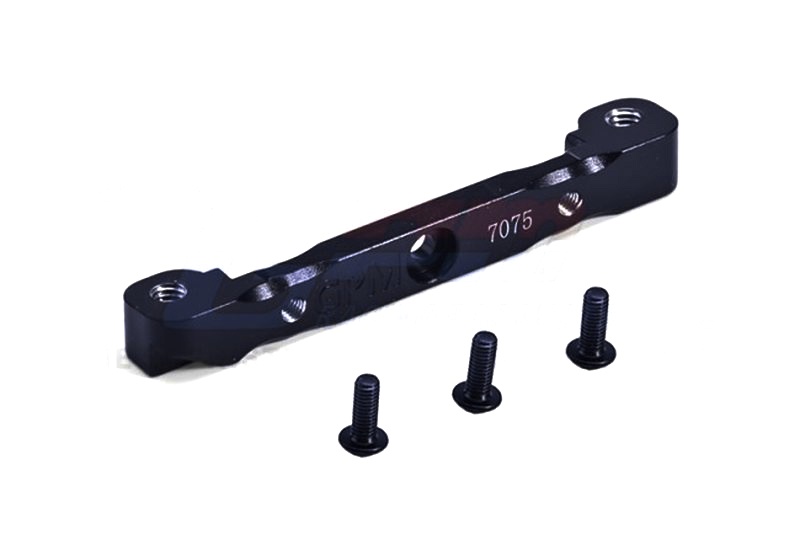 GPM Aluminium Querlenkerbefestigung hinten vorne oben schwarz ARRMA Kraton, Talion, Typhon, Senton, Outcast MAK007NBK