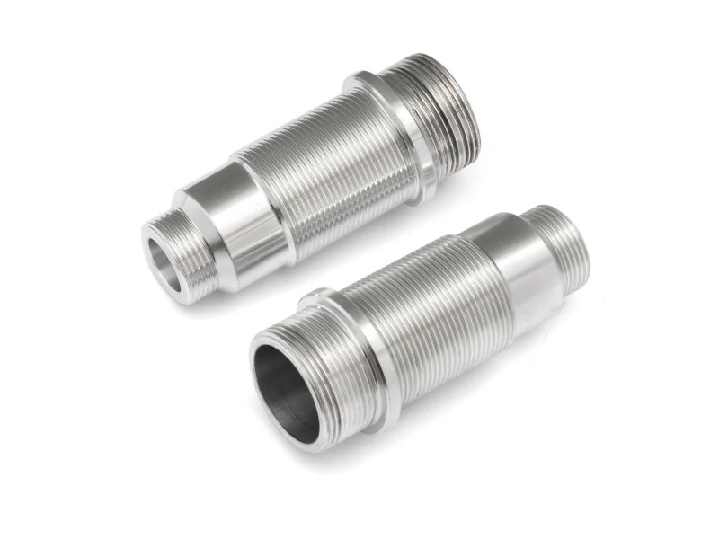 MAVERICK Aluminum Stoßdämpfer Gehäuse Set Silber 2St. 150187