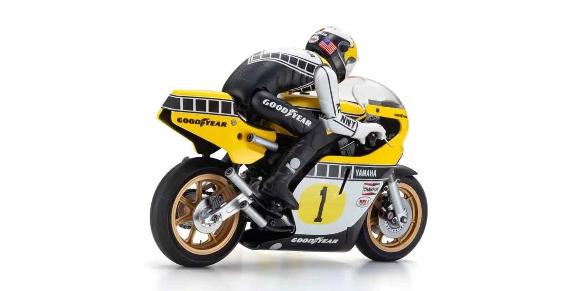 Kyosho Motorrad Hanging On Racer Yamaha YZR500 1978 1:8 Kit 34936B - Abbildung 3