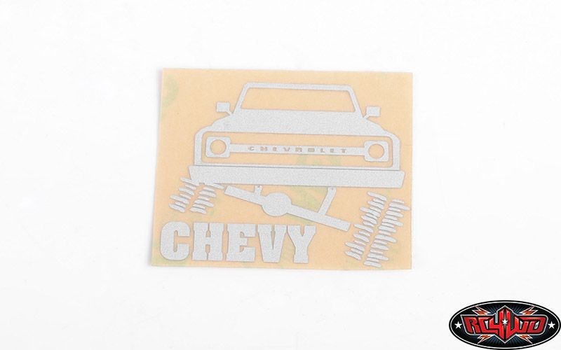 RC4WD Chrome Chevy Decals VVV-C0771