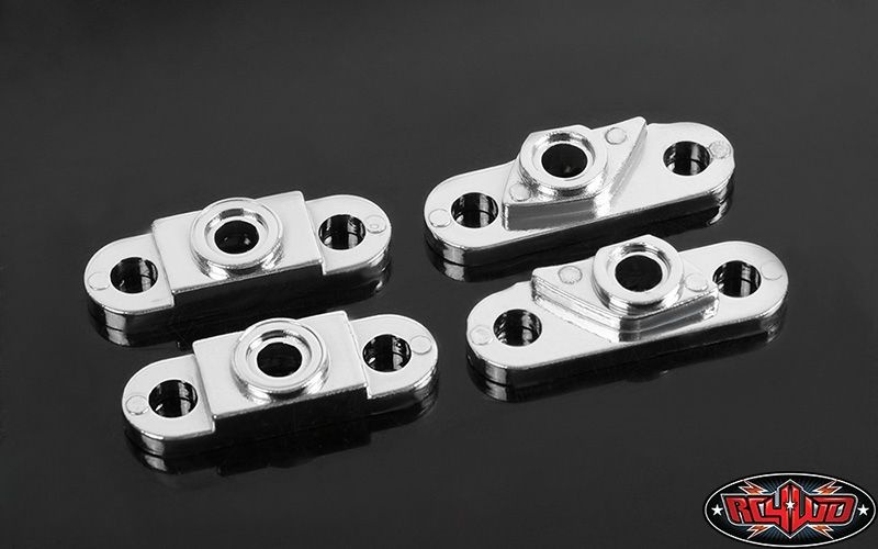RC4WD Wheel Arch Light & Side Skirts Light Chrome Parts for Tamiya VVV-C0156