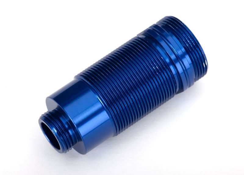 Traxxas 7466 Dämpfergehäuse GTR L blau eloxiert, PTFE-coated (1)