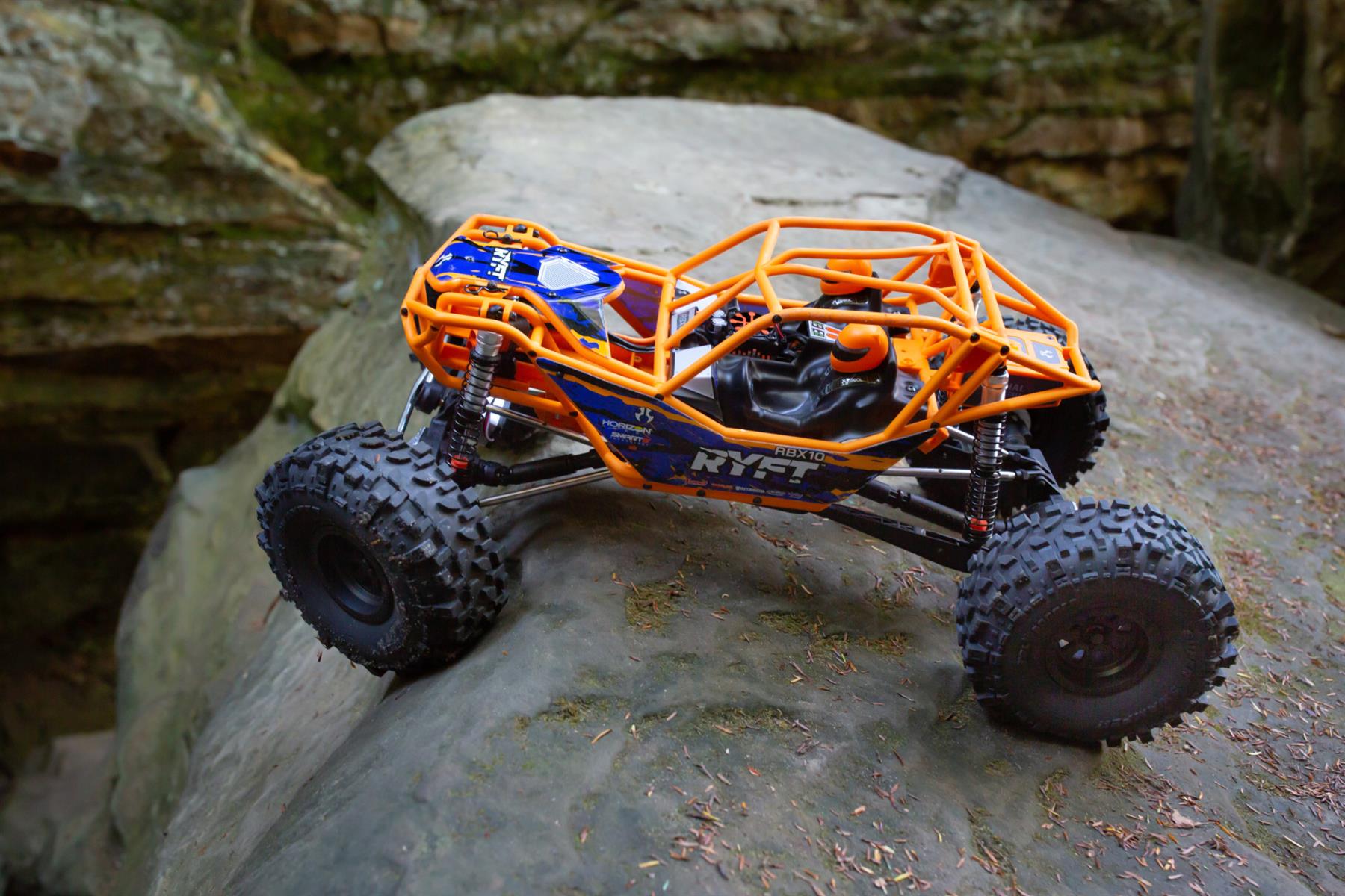 Axial 1/10 RBX10 Ryft 4WD Brushless Rock Bouncer RTR Orange AXI03005