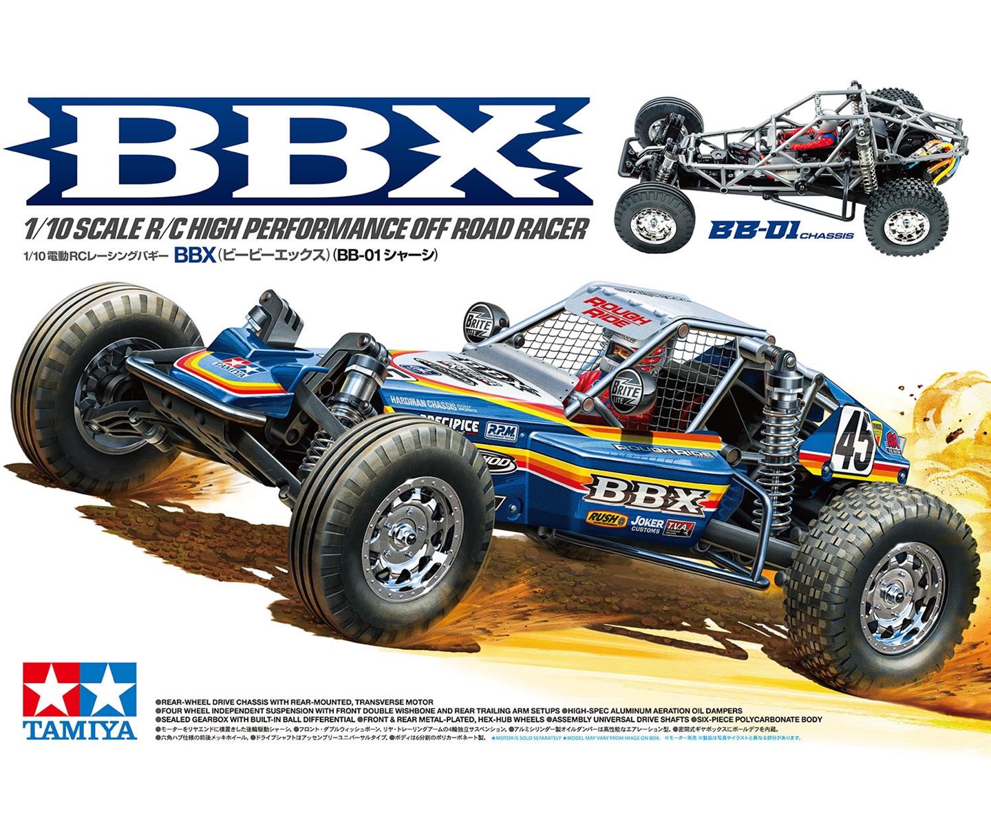 Tamiya 58719 1:10 RC BBX 2WD Buggy BB-01 300058719