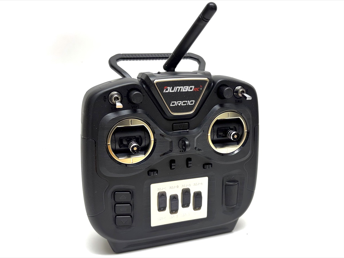DumboRC 10-Kanal Stickfernsteuerung DRC10 incl. Empfänger 2.4GHz - Abbildung 2