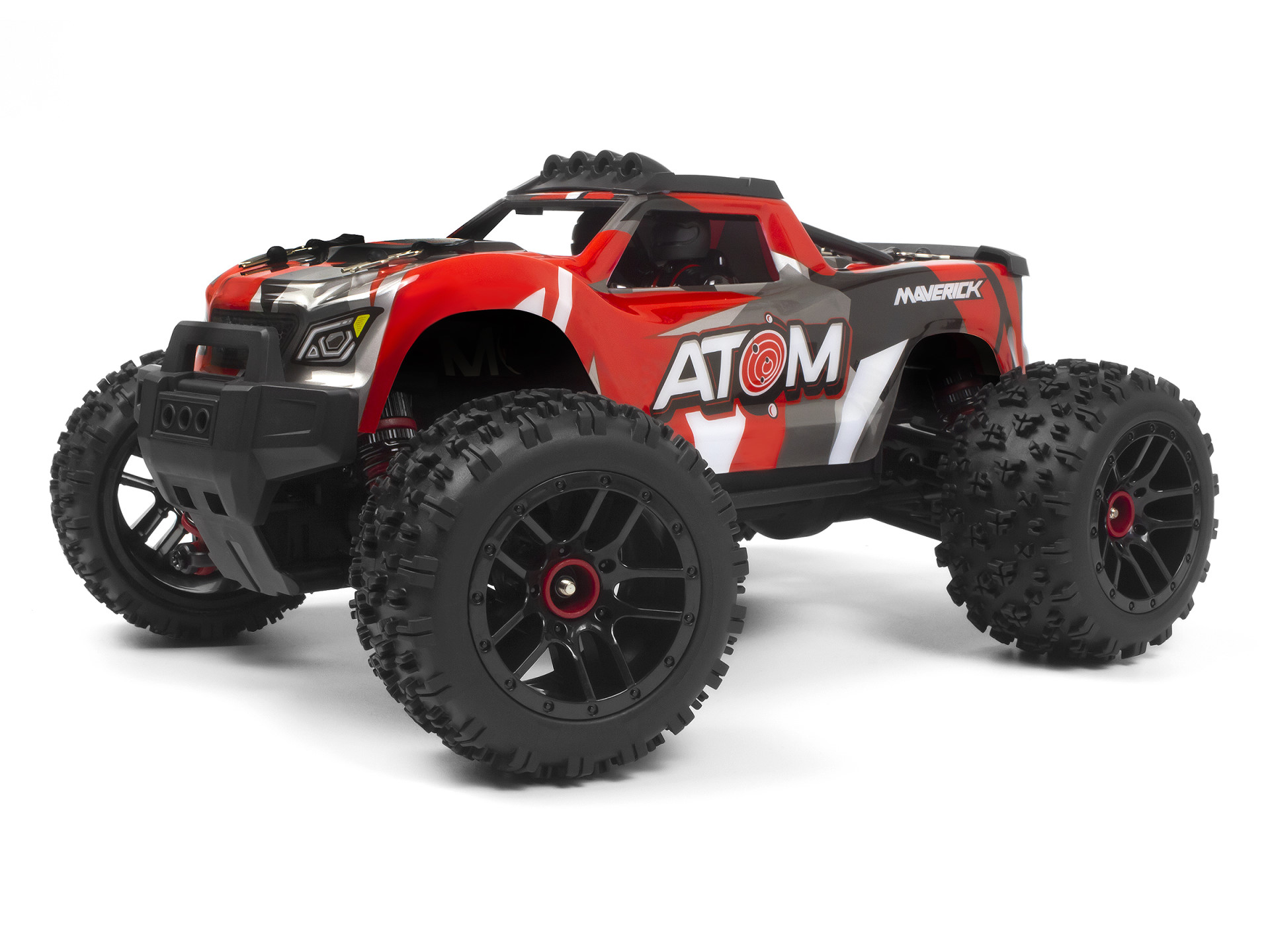 Maverick Atom 1/18 4WD Elektro Monstertruck Rot 150501