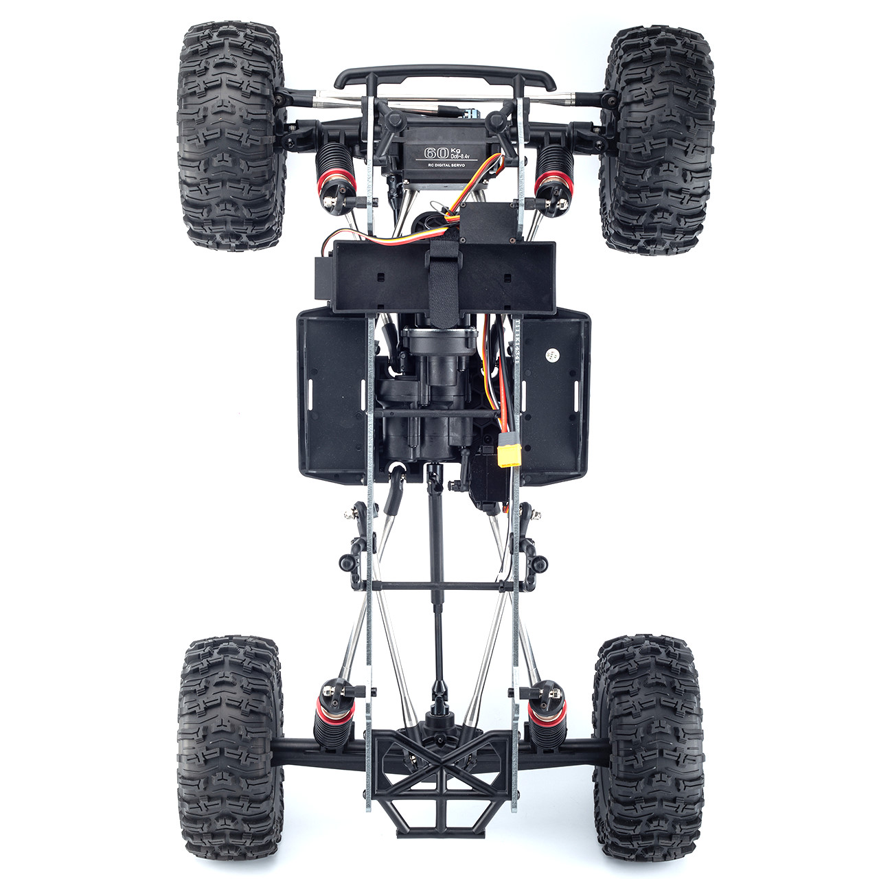 Yikong Rock Crawler Rock Slide 1/6 4WD Rot YK4061B - Abbildung 6