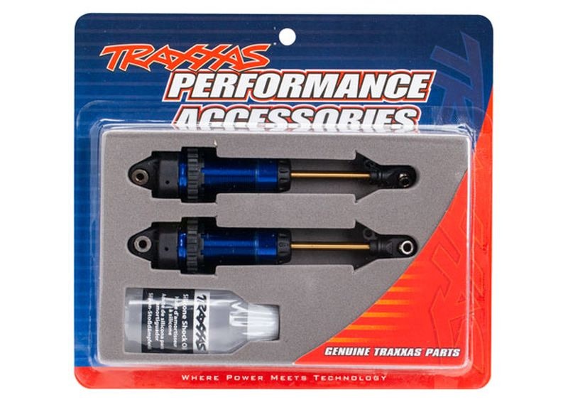 Traxxas 7462 Dämpfer GTR XXL blau eloxiert, PTFE-coated +TiN Kolbenstange
