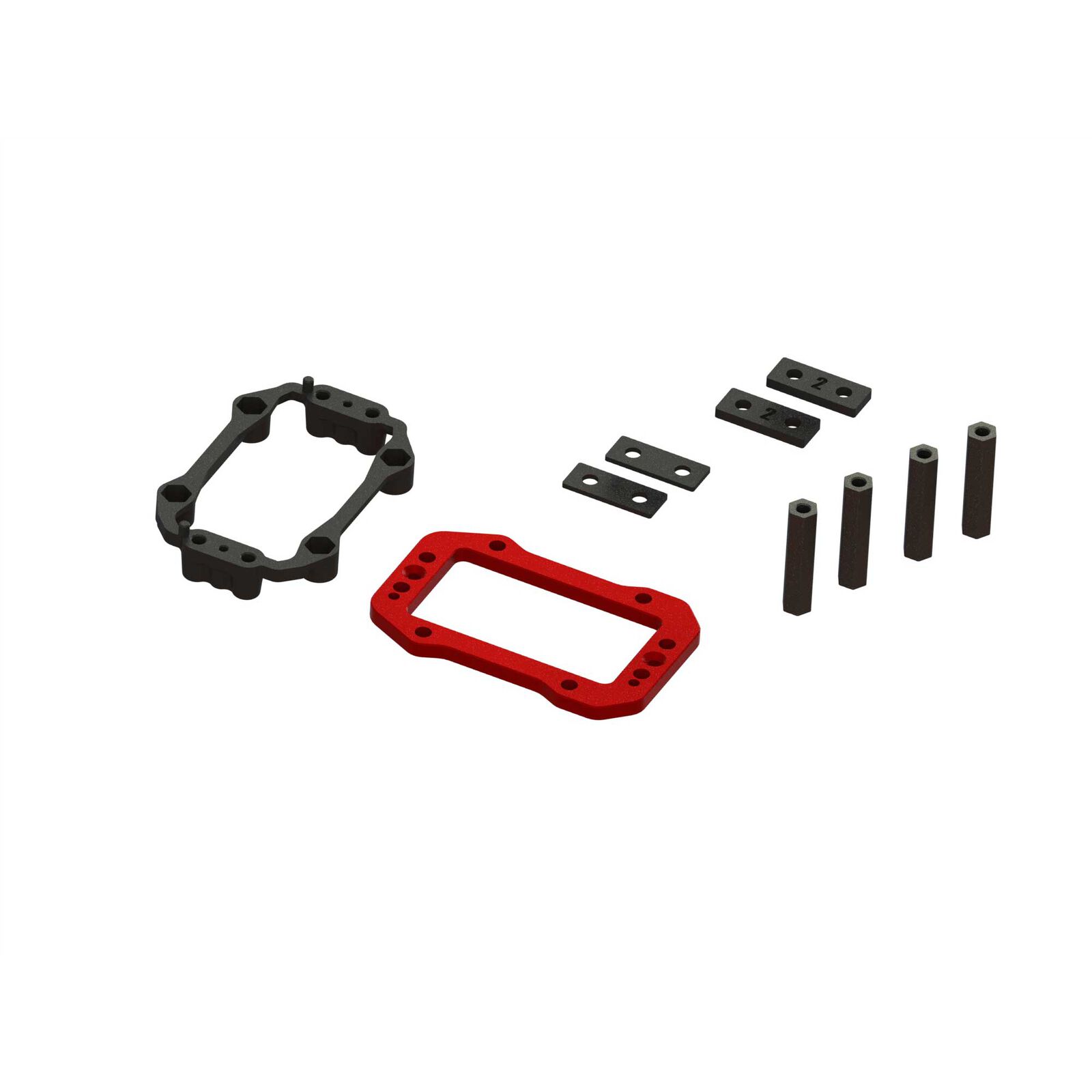 ARRMA Servo Befestigung Aluminium EXB ARA320574