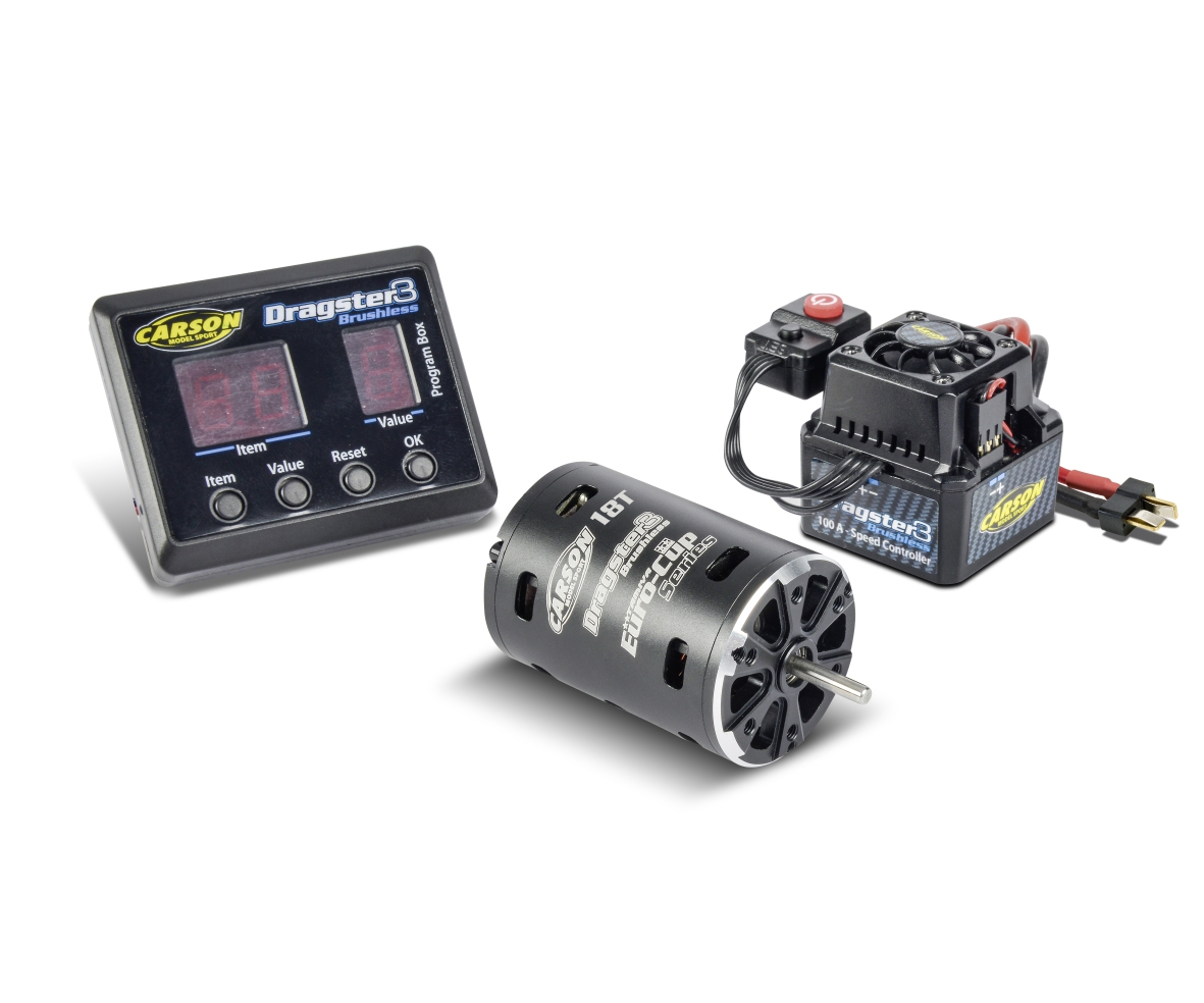 Carson 06247 BL-Set Dragster-3 18T 500906247