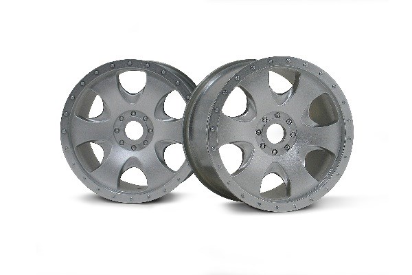 HPI WARLOCK FELGE MATT CHROM (83x56mm/2ST) 3193