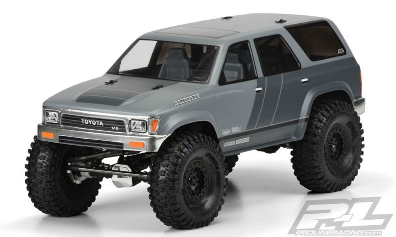 Pro-Line 1991 Toyota 4Runner Karo (klar) für 12.3 (313mm) Radstand Scale Crawler 3481-00