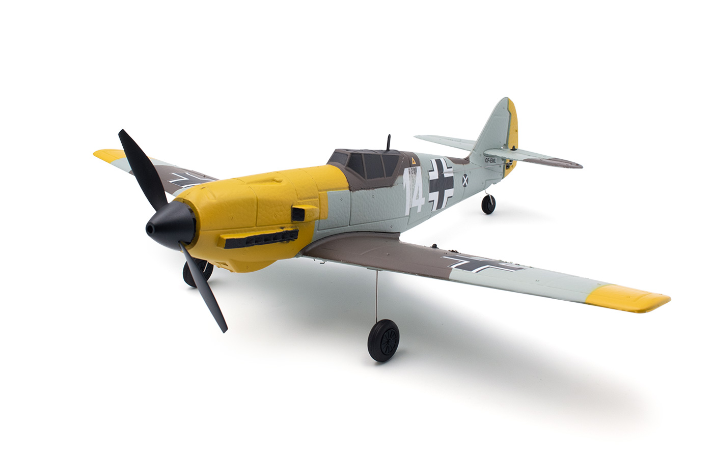 Modster MDX PRO BF 109 Messerschmitt Elektromotor Warbird RTF 450mm MD11827