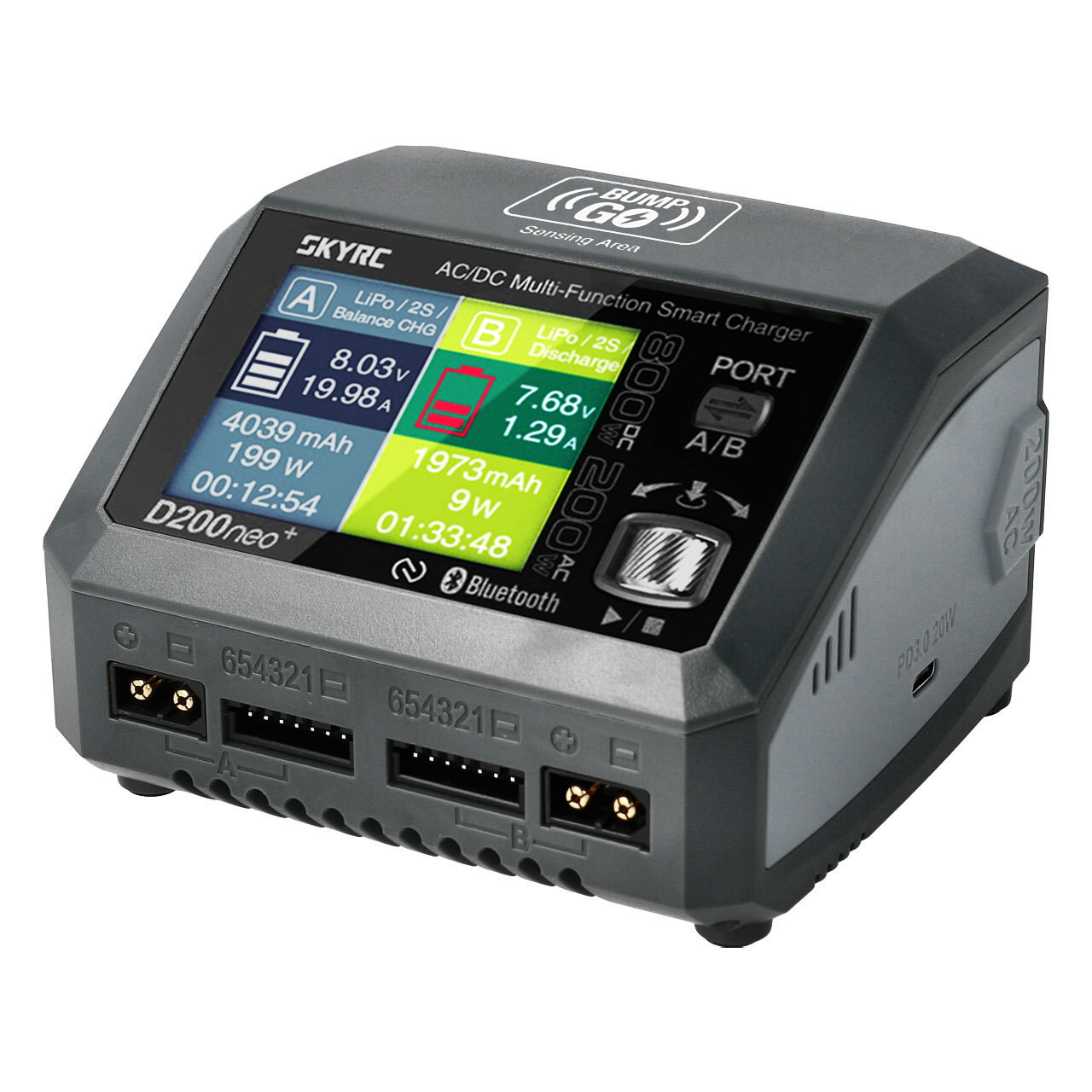 SkyRC D200 Neo+ LiPo 1-6s 20A 200W AC SK-100196-06