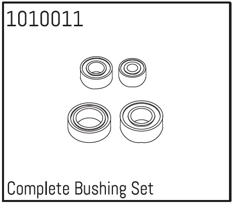 Hobby Plus Complete Bushing Set 240023