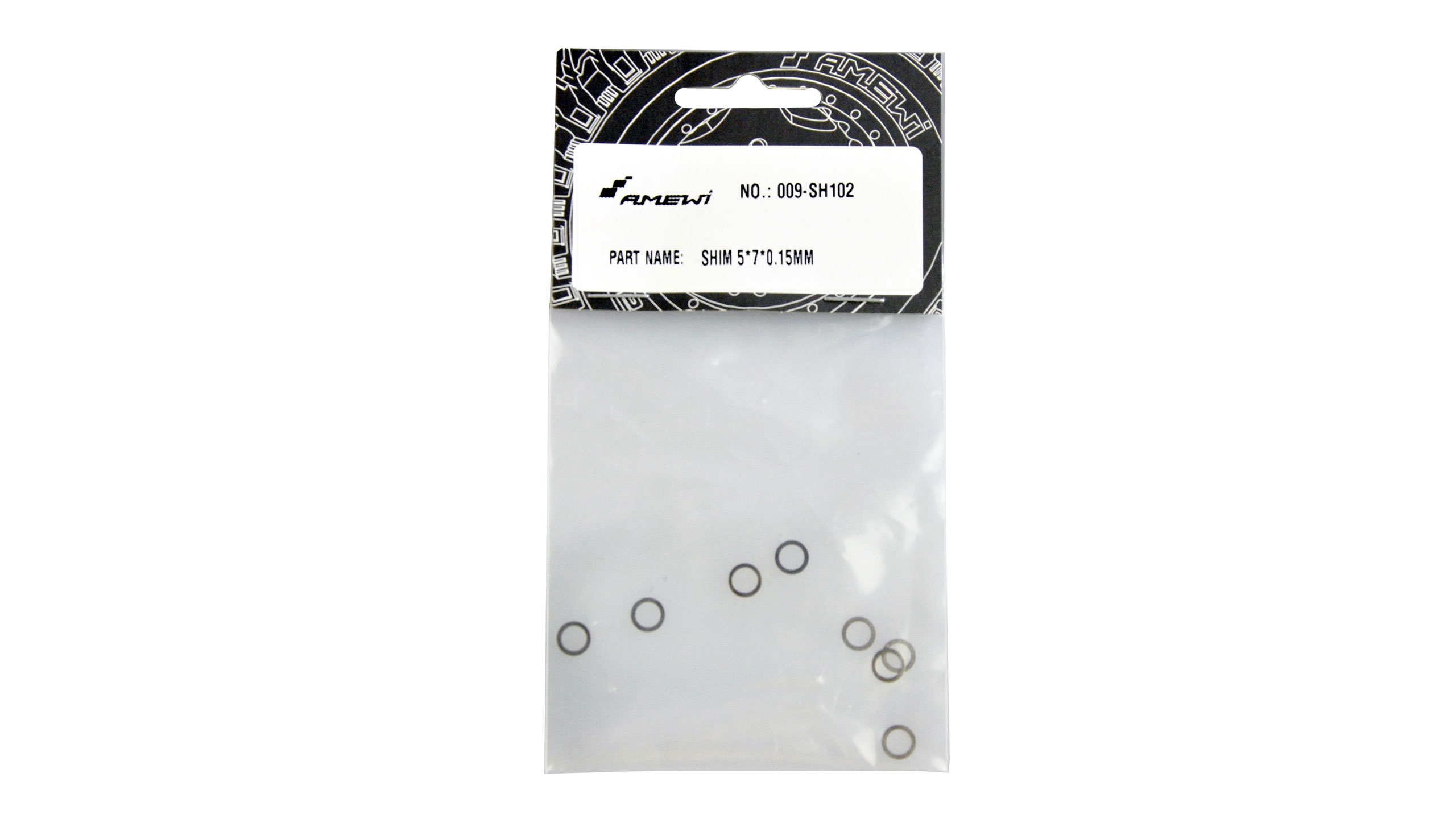Amewi SHIM(5X7X0.15MM) 10pcs EVO-X 6000 SH102 SH102