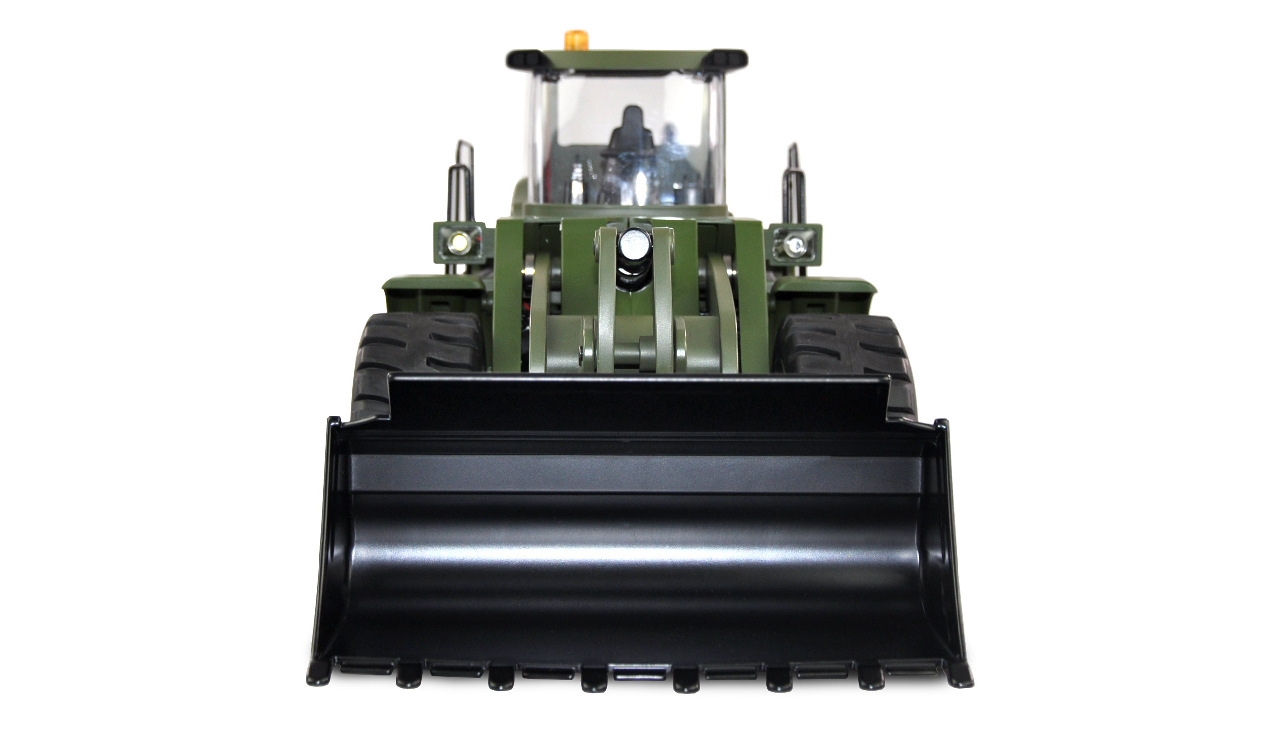 Amewi Radlader G485E ME Militär 1:14, Teilmetall, 10-Kanal, RTR 22534 - Abbildung 4