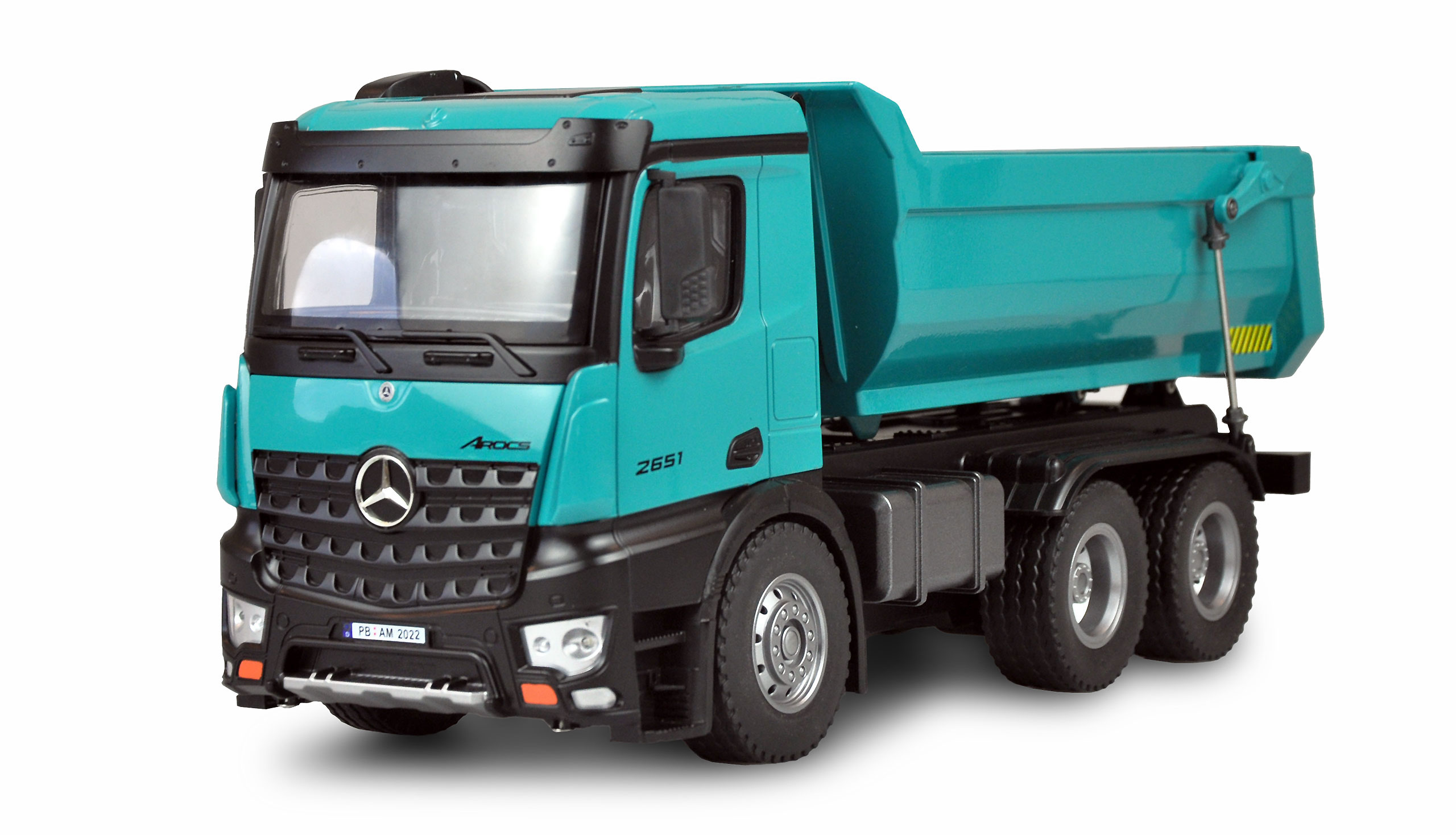 Amewi Mercedes-Benz LKW Kipper Pro Metall 2,4GHz RTR Petrol 22533 - Abbildung 1