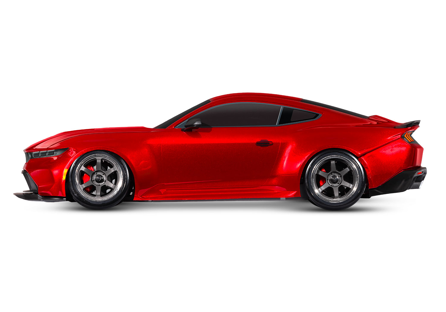 Traxxas 4-TEC Ford Mustang rot 1/10 Drift RTR Brushed ohne Akku und Ladegerät 105237-4-RED - Abbildung 4